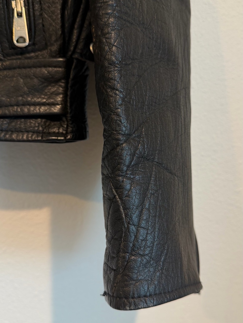 Vintage Genuine Leather Motorcycle Jacket - Picture 6 of 10